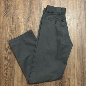 Dickies Men's Charcoal Chinos
